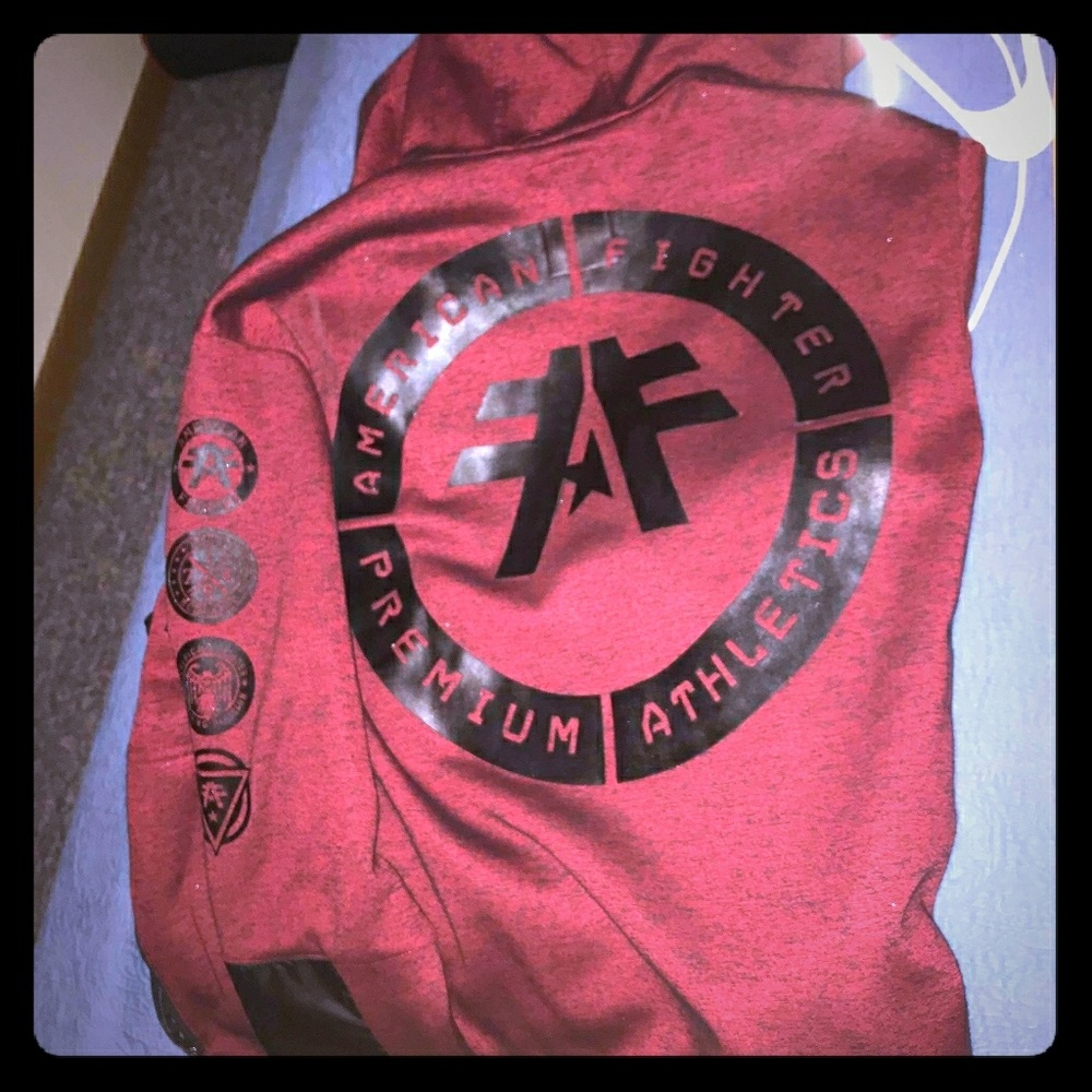 American fighter suit